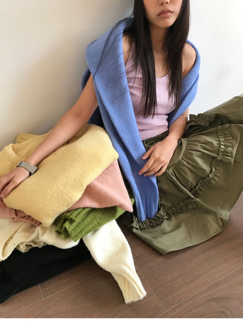 PREP V-Neck Knit (8color)
