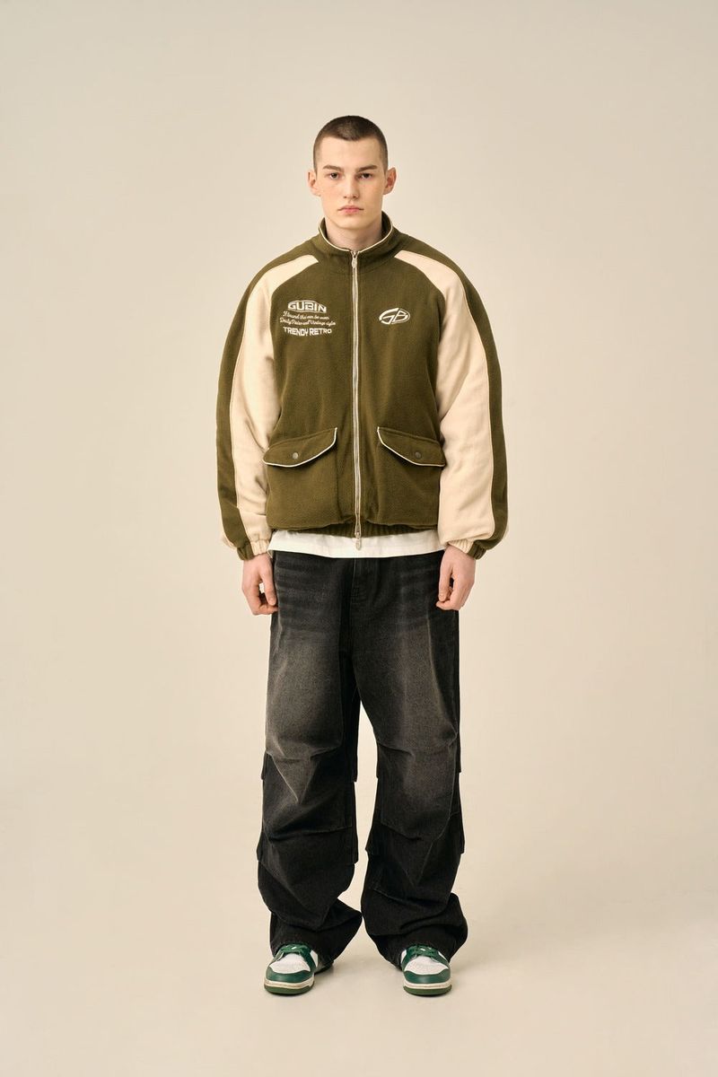 FIVE-PINTUCK WASHED DENIM