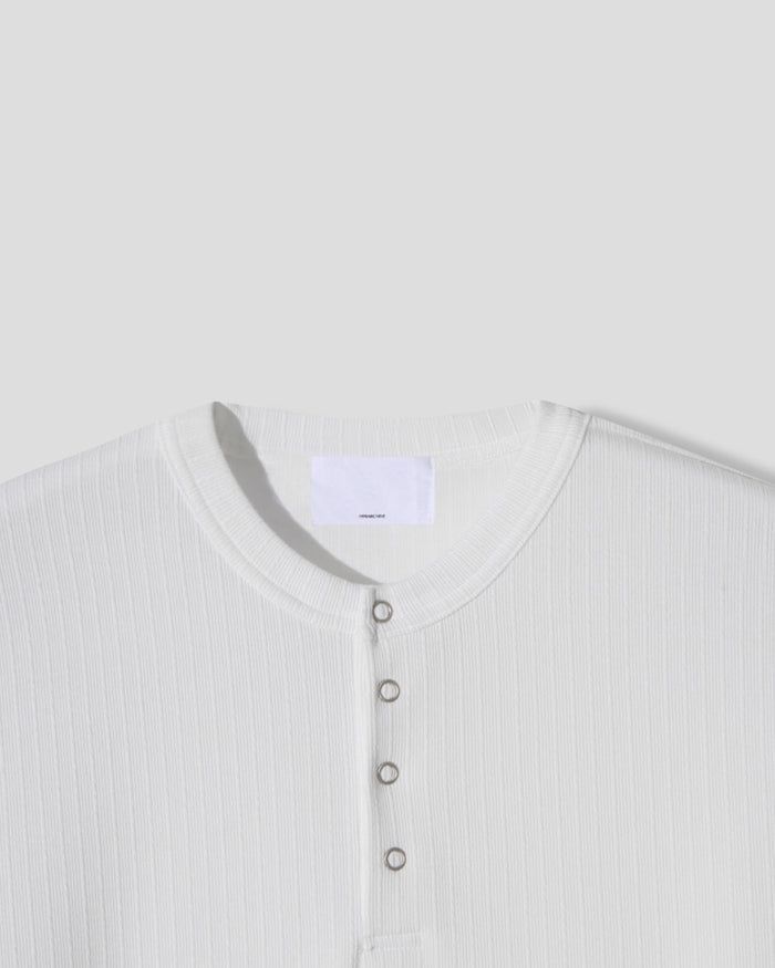 (M's) Allday Henley Neck T-shirt