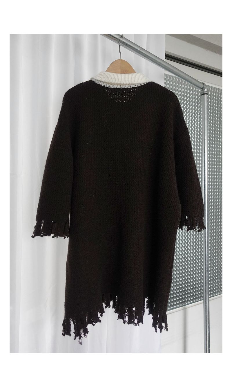 POT fringe half knit (2C)