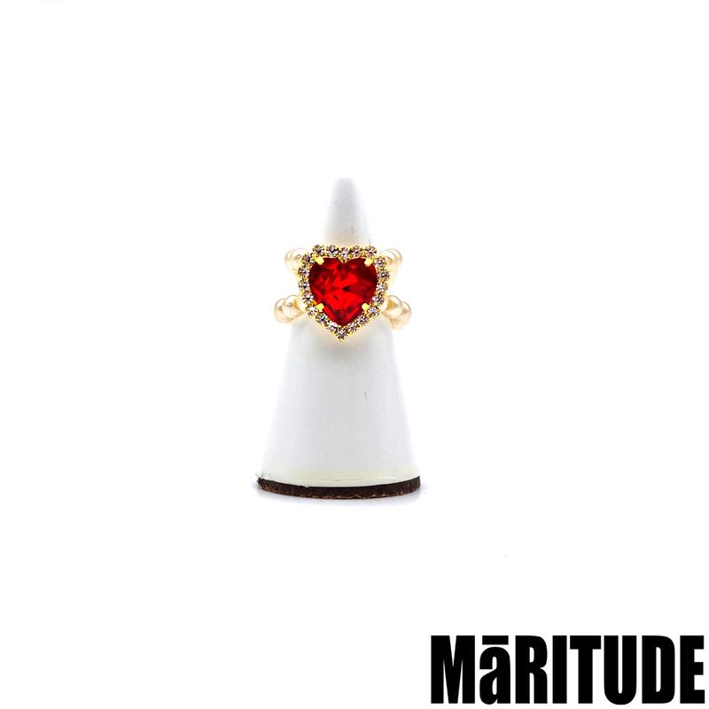 HEART BEAM RINGS (3COLOR)