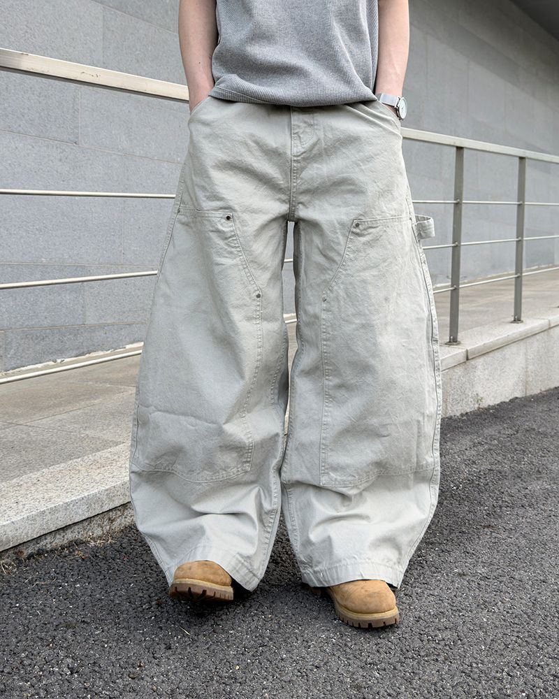 Reton Double Knee Wide Work Pants