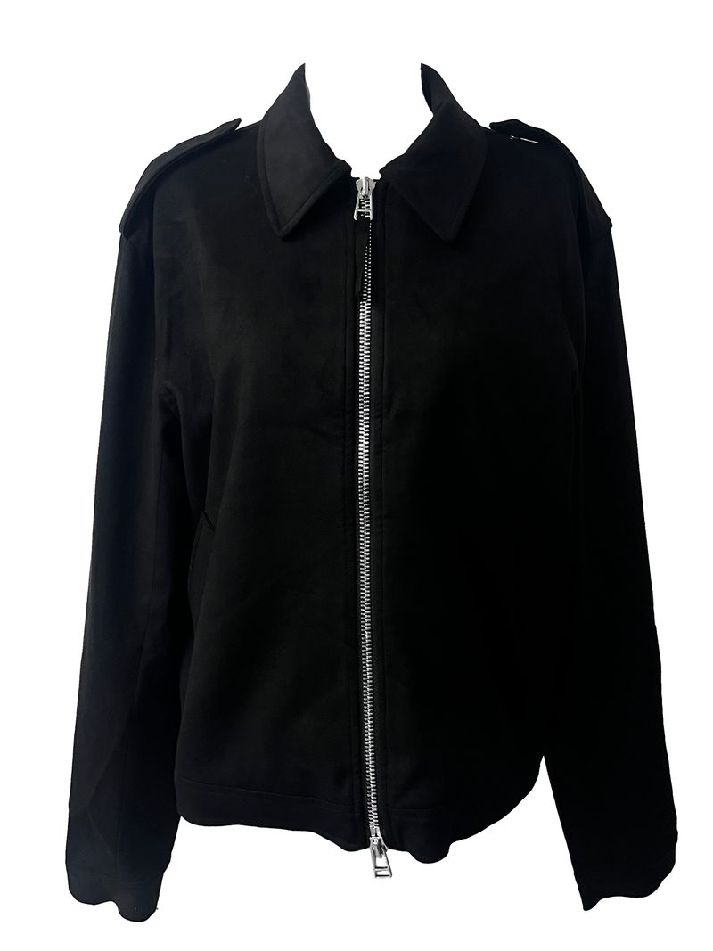 ash suede shoulder jacket (2color)