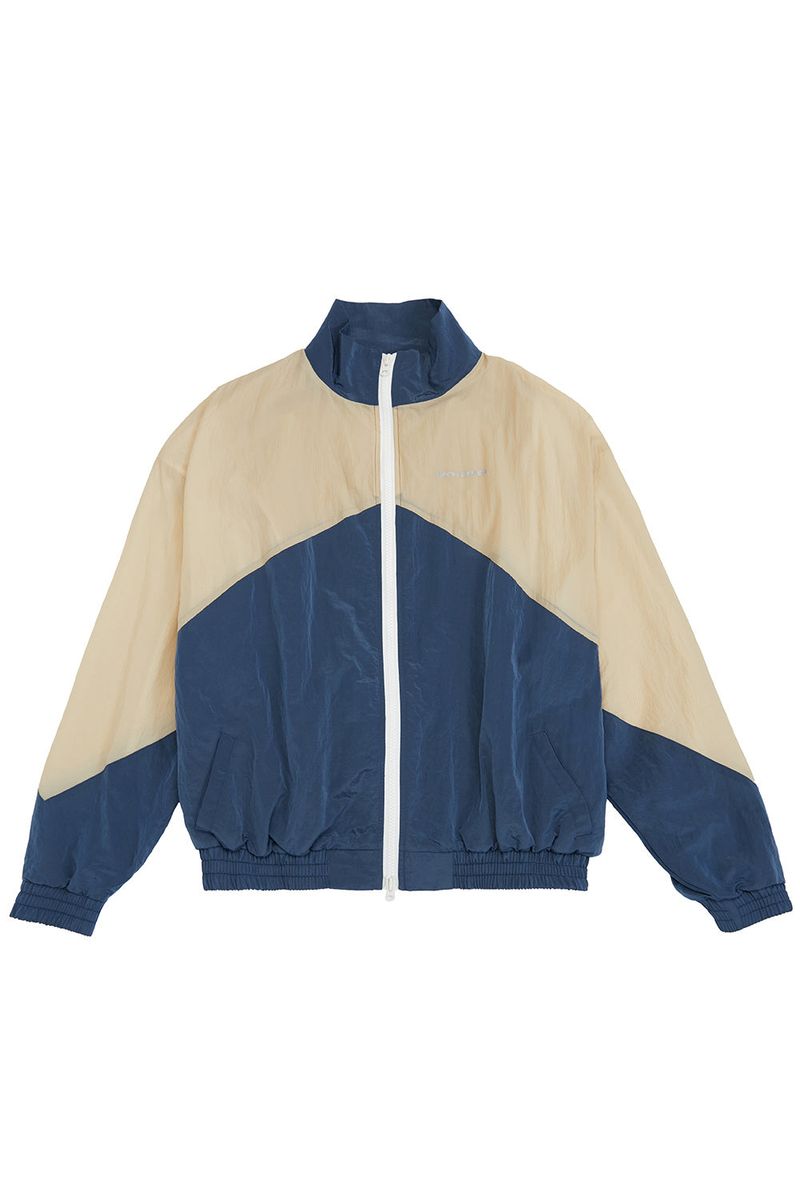 REFLECTIVE WIND BREAKER_NAVY