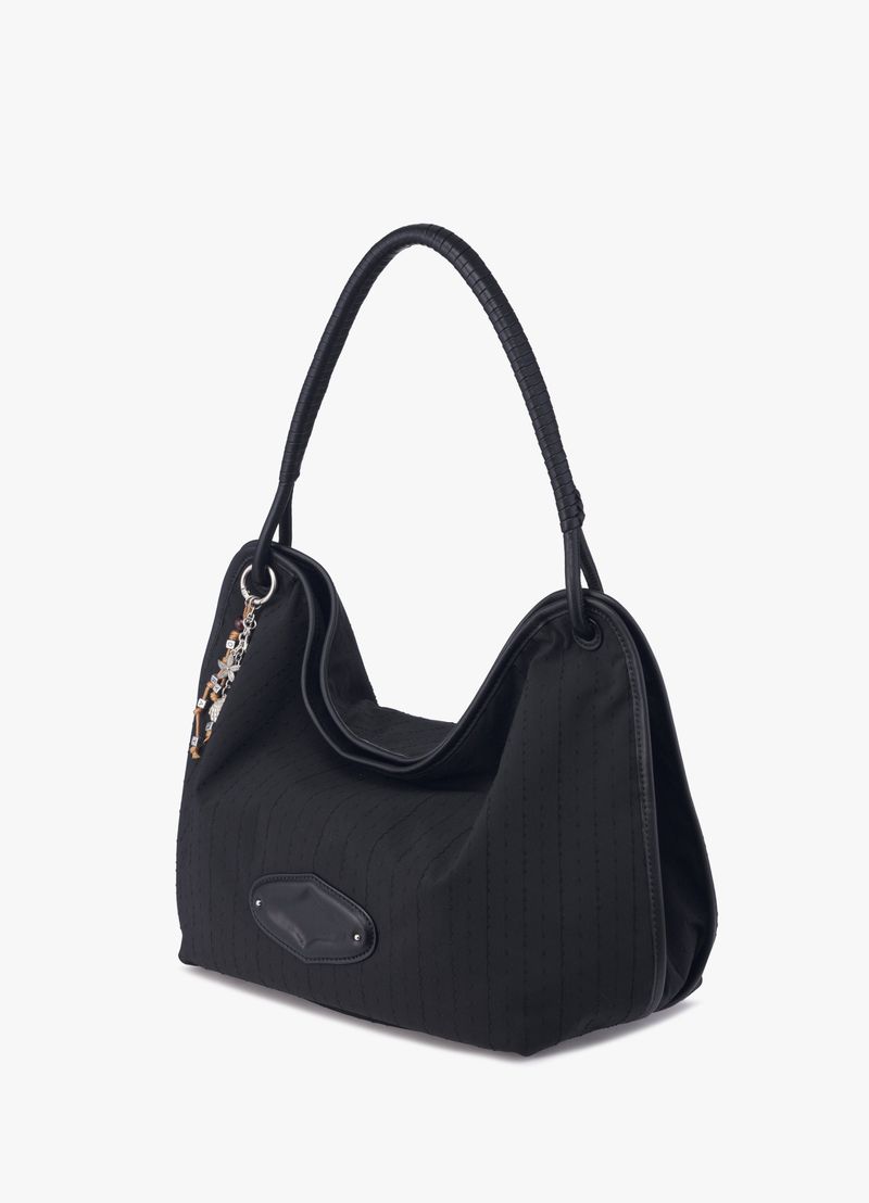 STRIPE EMBO SHOULDER