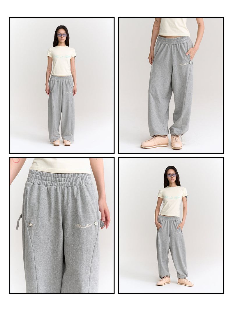 Button Sweatpants