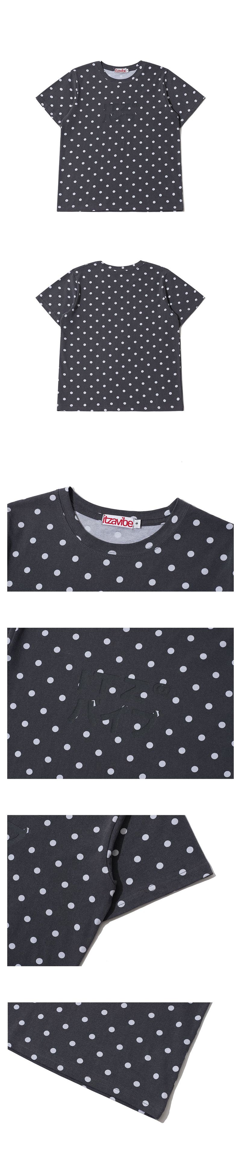 ドットドット ロゴ Tシャツ
