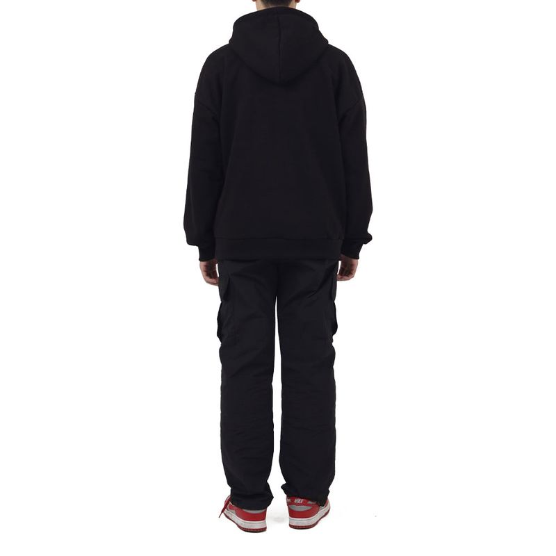 EMB LOGO HOODIE black