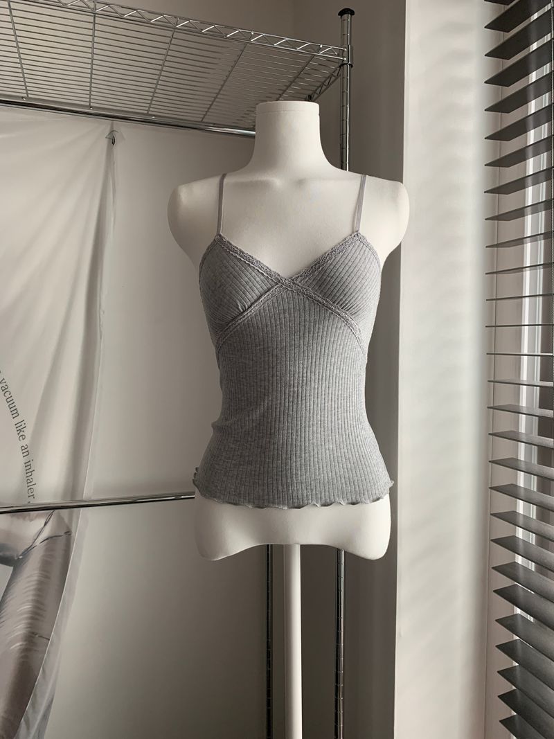 More lace sleeveless (5 colors)