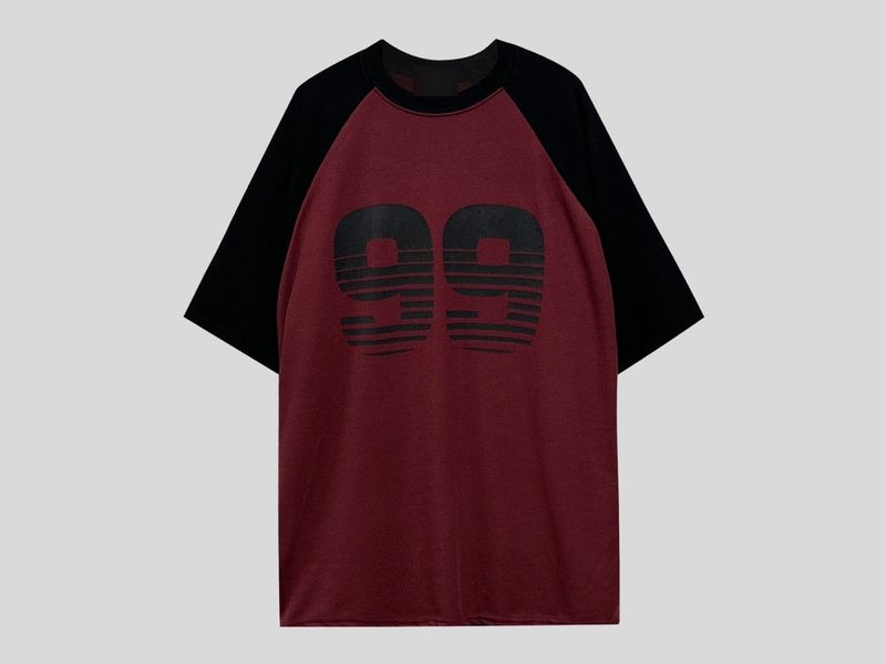 Nine raglan short sleeve knit T 3C
