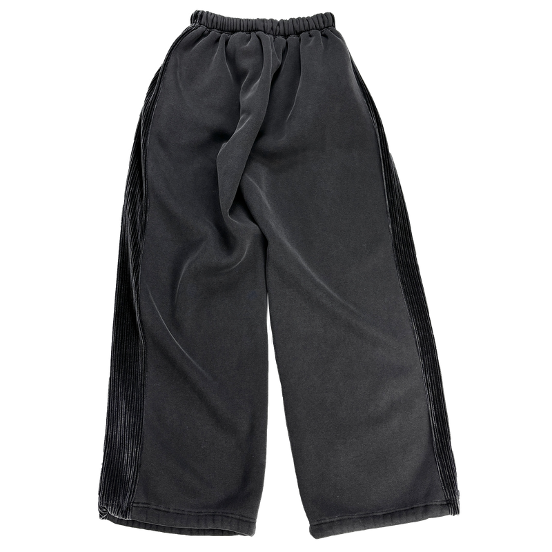 corduroy line fleece sweatpants