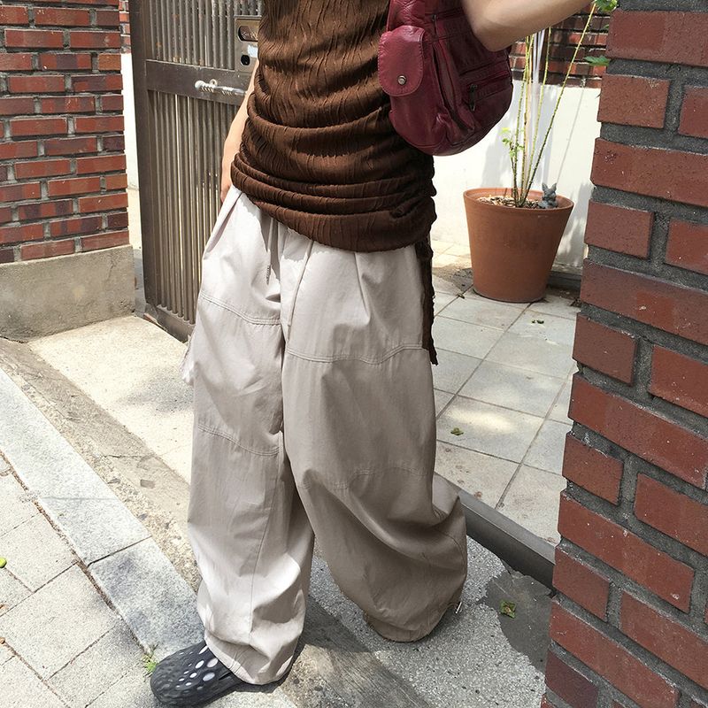 WONDER WONDER（ワンダーワンダー）の「[MADE] Maxti Balloon Wide Two-Way String Back-banding Cotton Pants（Pants）」