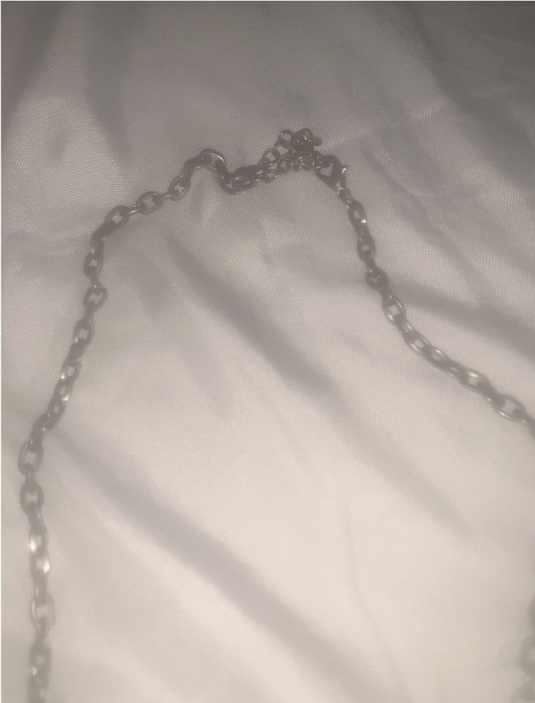 Skeleton Dark Antique Cross Necklace