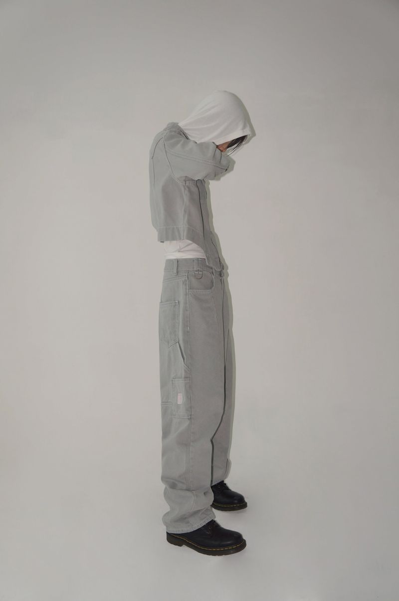 GRAY WASHING PINK LABEL PT (light gray!)