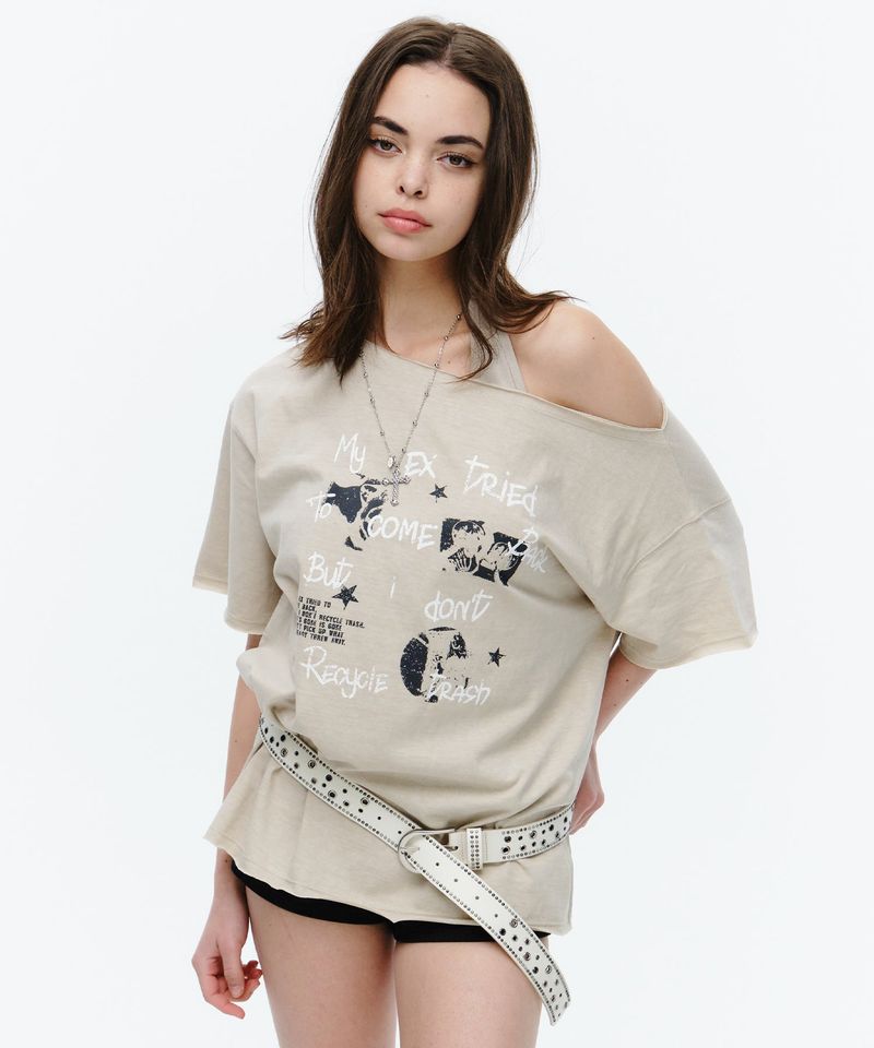 MIDNIGHT MOVE（ミッドナイトムーブ）の「2 vt set t (beige)（Tops）」