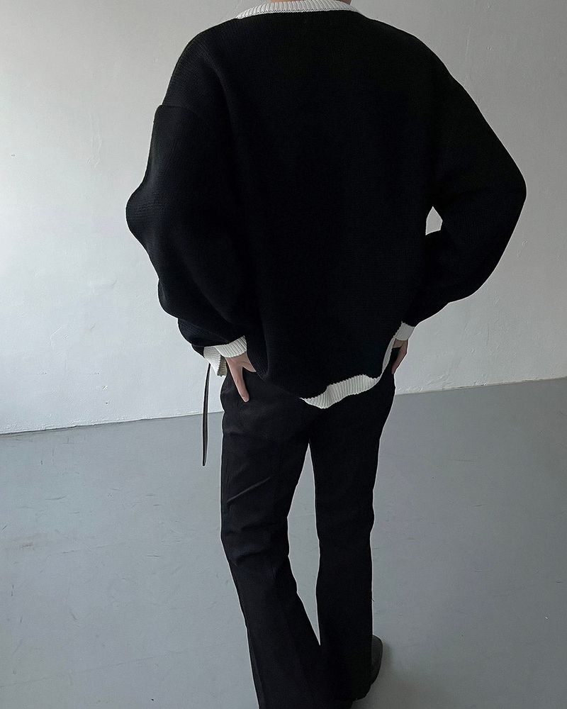 WE With Coloring Zipper Cardigan (2 colors)