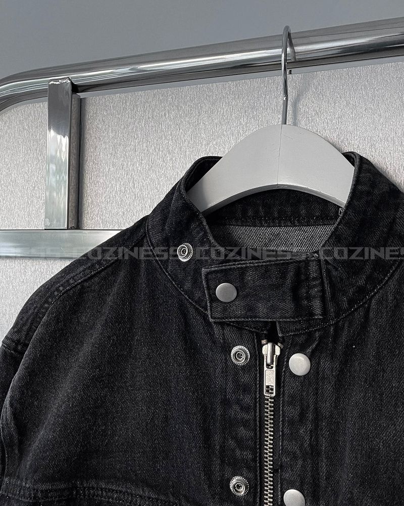 EN And denim trunker jacket (M ~ L)