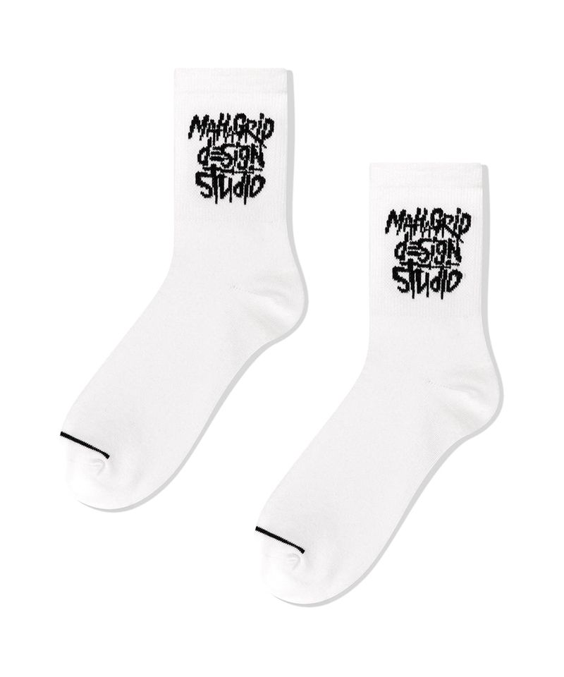 SLASH LOGO CREW SOCKS