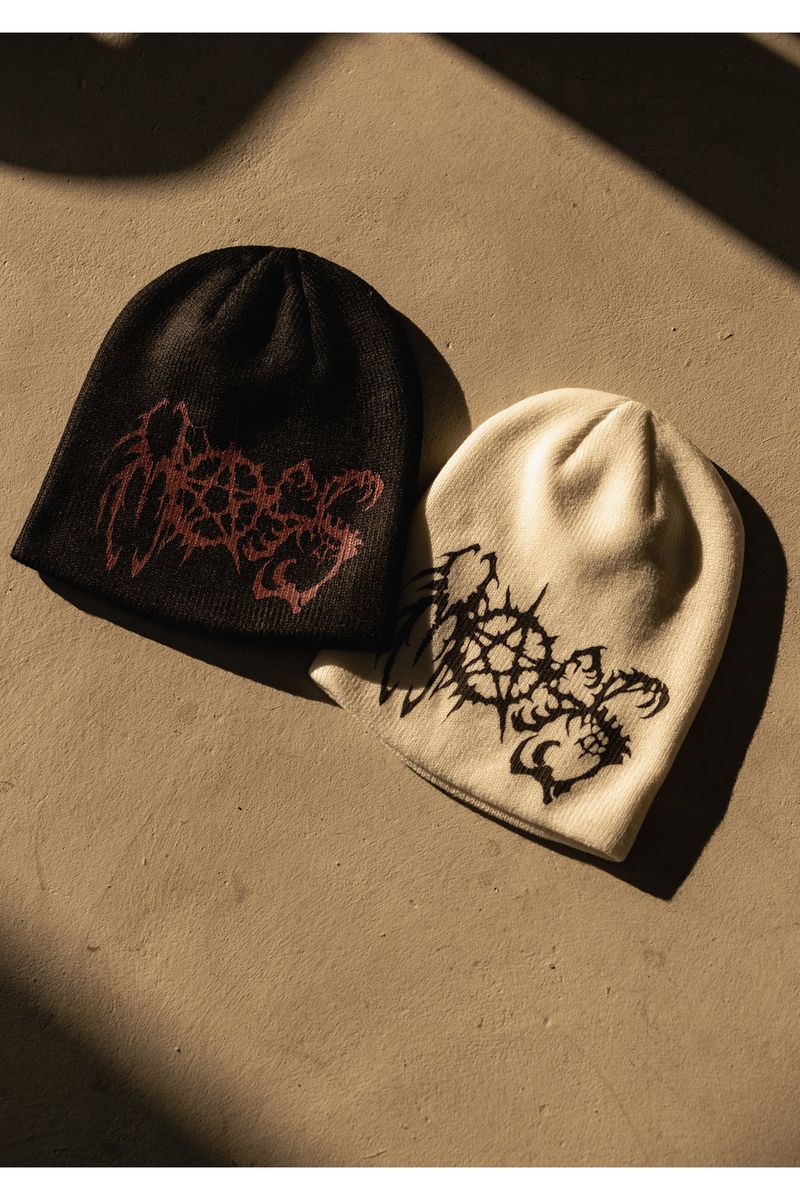 PENTAGRAM SHORT BEANIE MWHAC001-BK