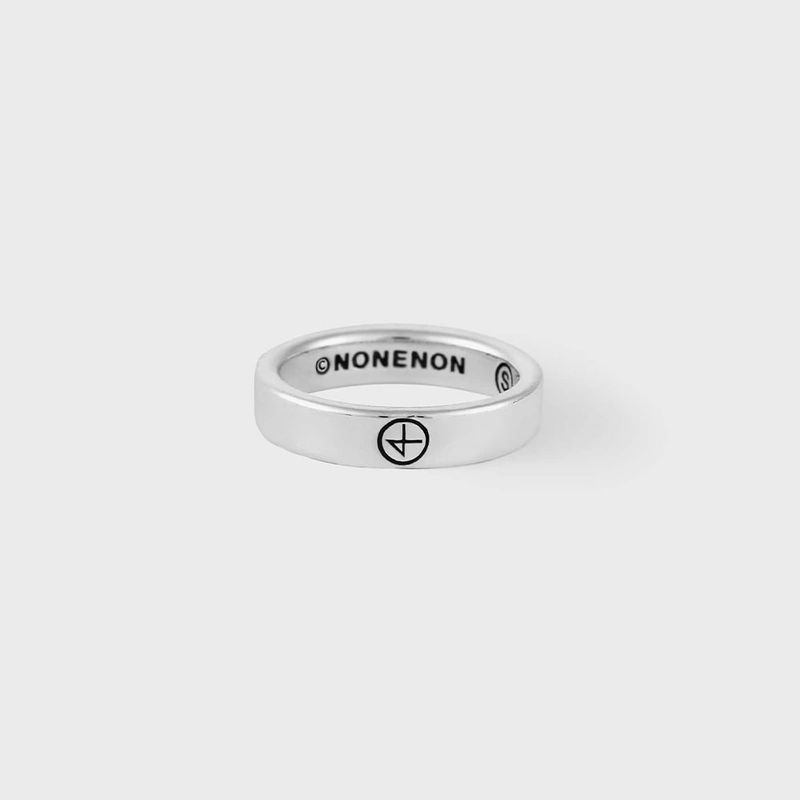 nonenon（ノンノン）の「LOGO FLAT RNG(3mm)（Accessories）」