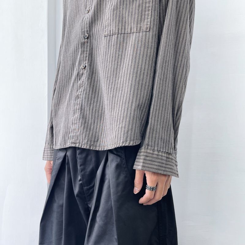 Vintage Vertical Stripe Shirt