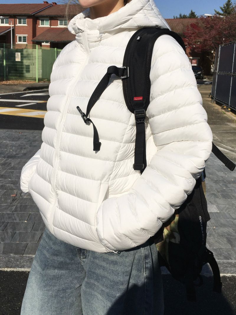 Detachable hood, two-way lightweight padding (4c)
