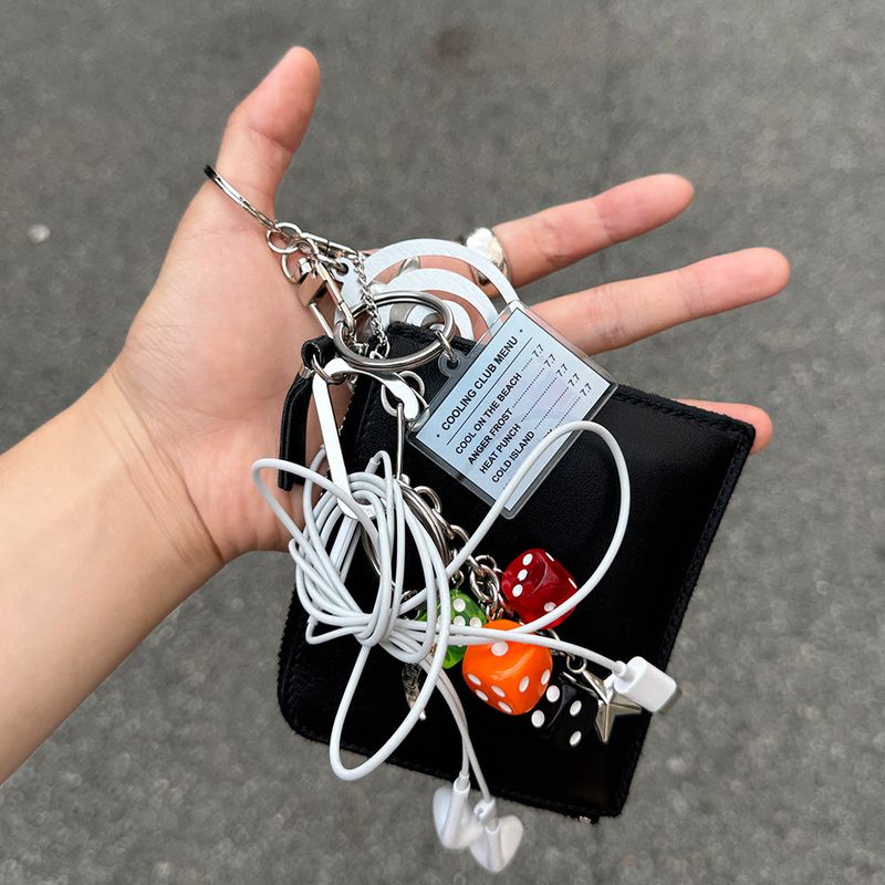 dice key ring