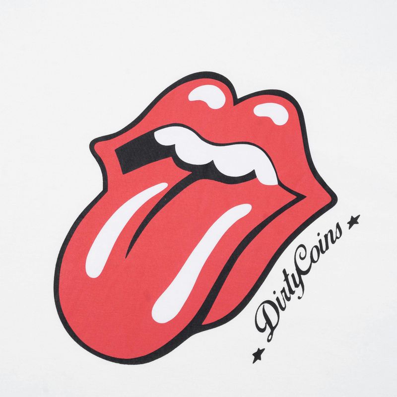 DC x The Rolling Stones Logo T-Shirt White