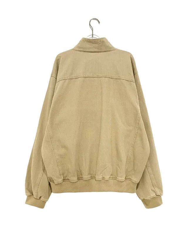 [unisex] Leare Two-Button Washing High-Neck Zip-Up Jacket