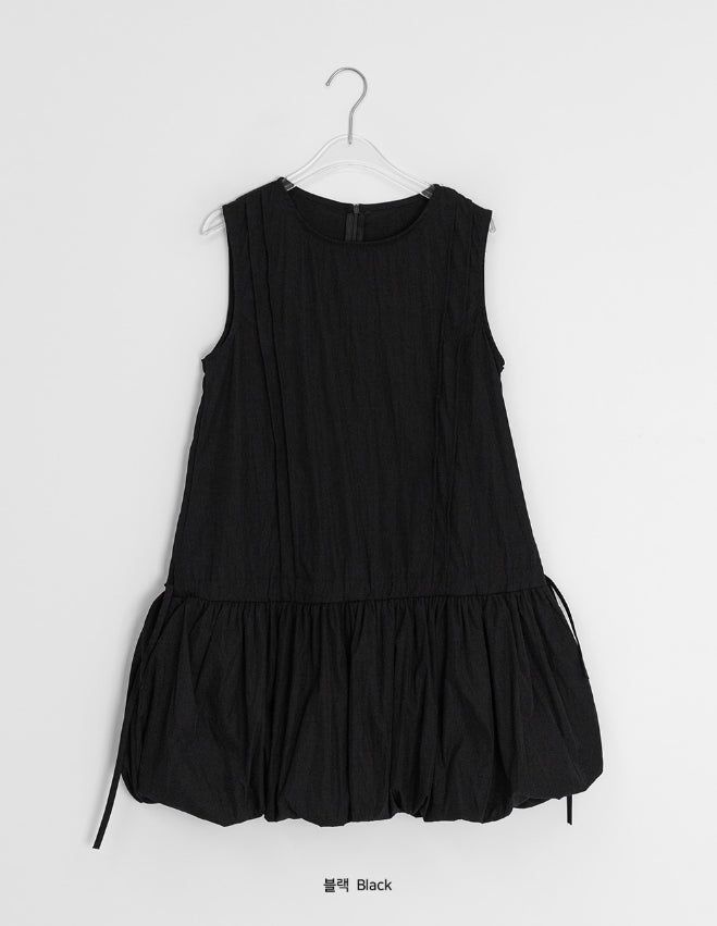 Miha Sleeveless Balloon Midi One Piece
