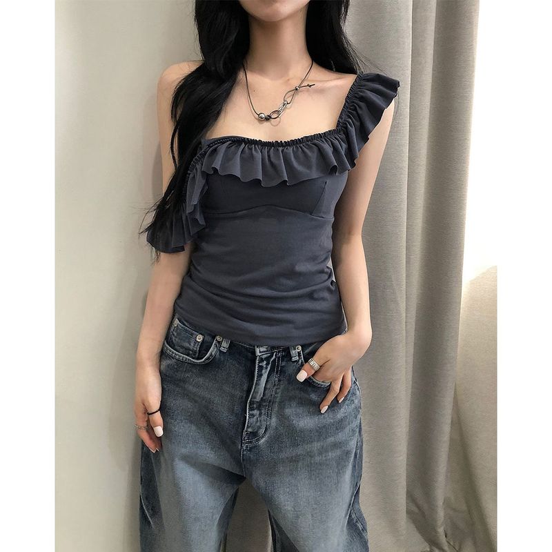 DEEP SWAY(ディープ スウェイ)の「Bell Frill Sleeveless(Tops)」