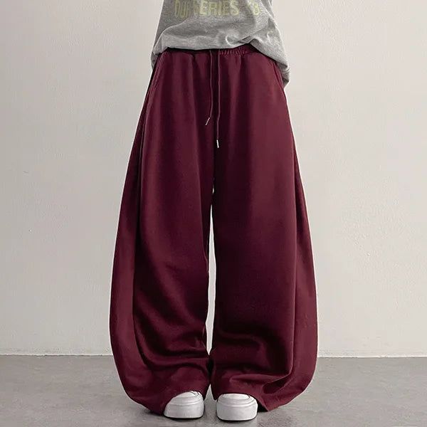 2-length*7 colors side-pleat training pants (7 colors)