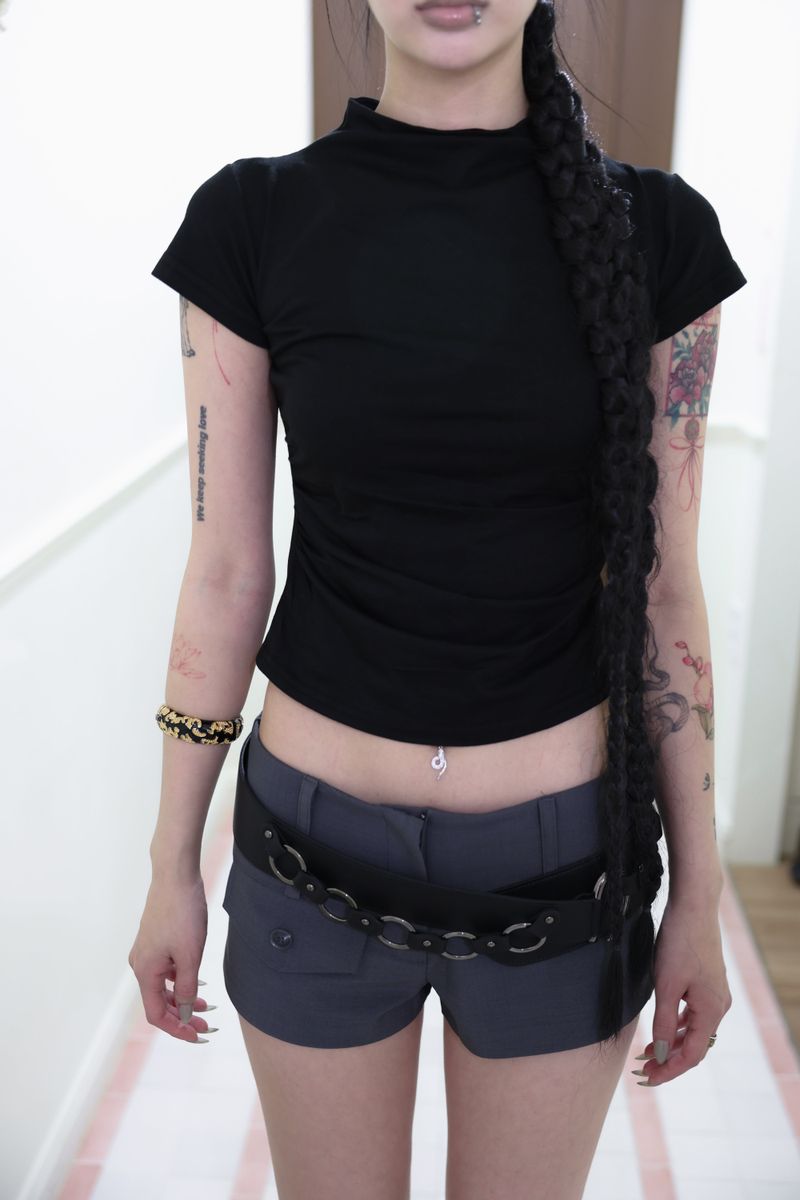 Hook bold belt (Black,Brown)