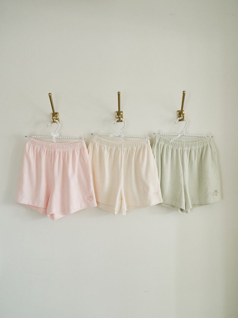 Ice Cream Terry Shorts_pink