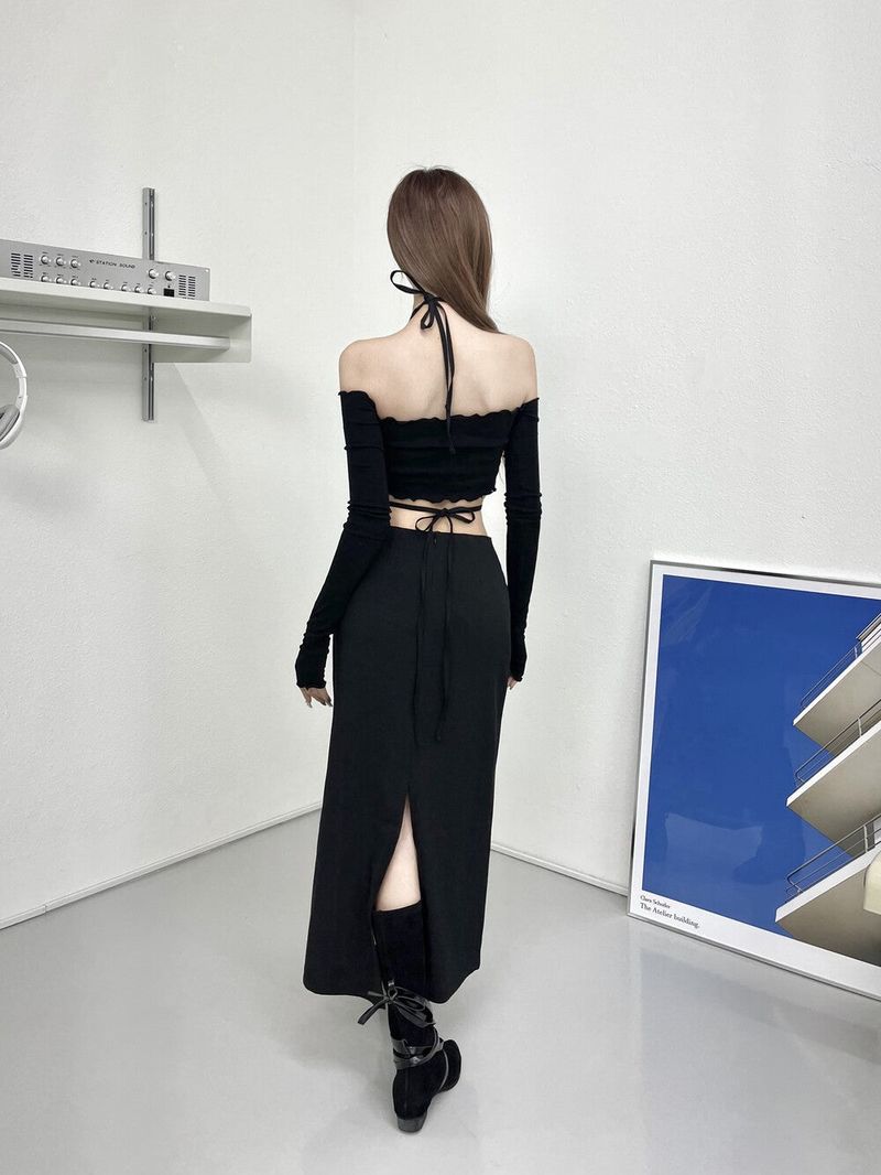 [SEOW] 670. Deep halter maxy sk