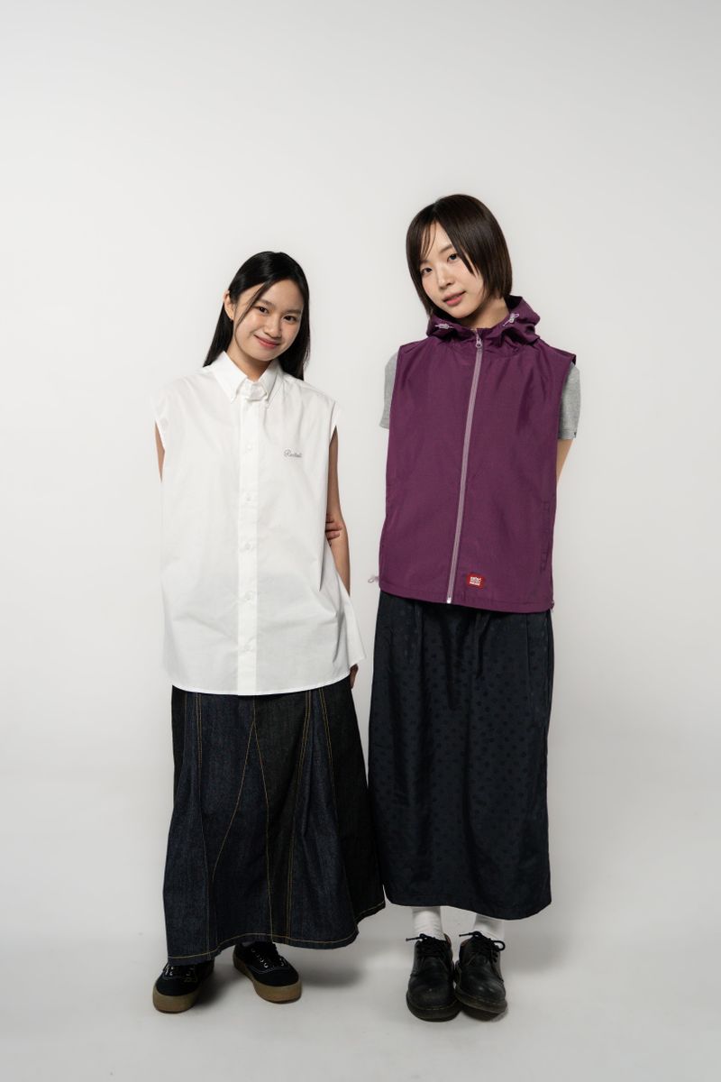  AUTHENTIC LIGHT VEST WINDBREAKER (PURPLE)