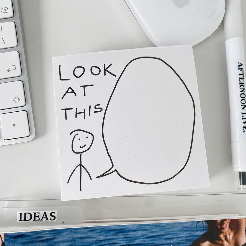 AFTERNOONLIVE(アフタヌーンライブ)の「LOOK AT THIS Memopad(Smartphone Accessories)」