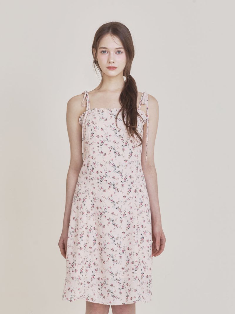 Not your rose（ノットユアローズ）の「Frill midi dress (Pink)（Dresses）」