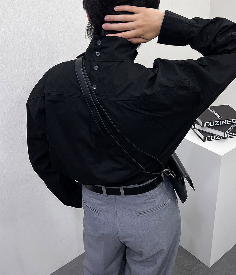 [Unisex] Minimal Cross Flip Bag
