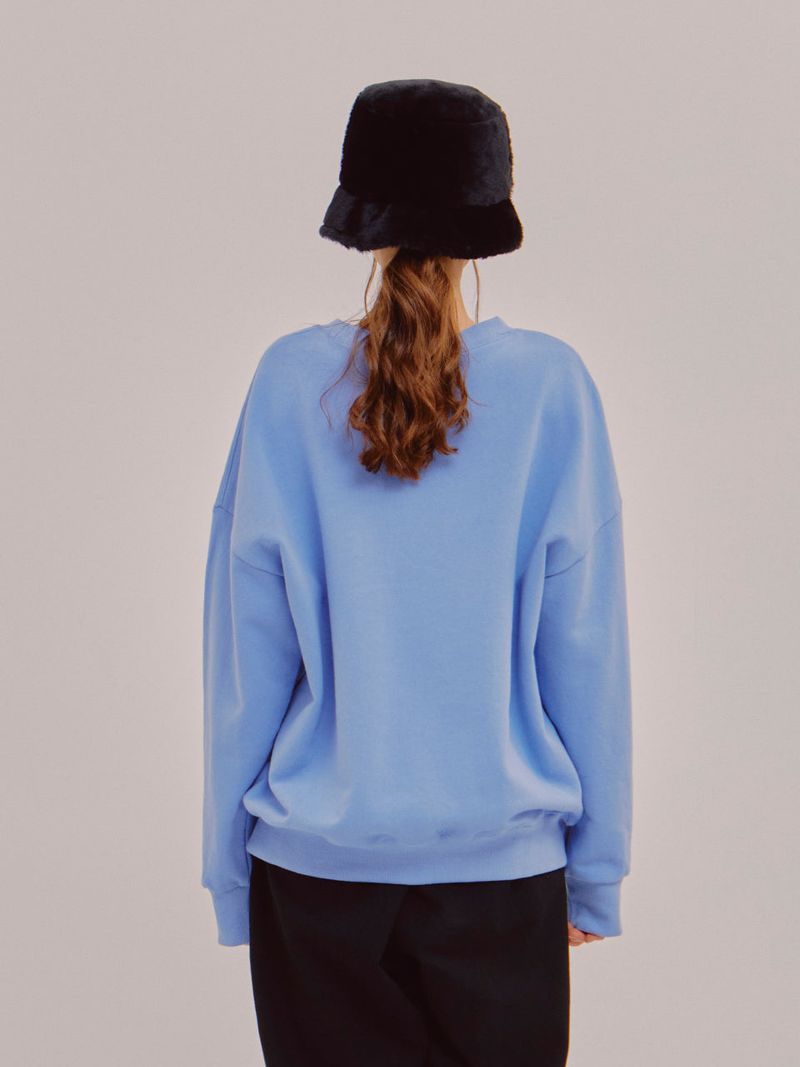 BIG FLOWER SWEAT SHIRT