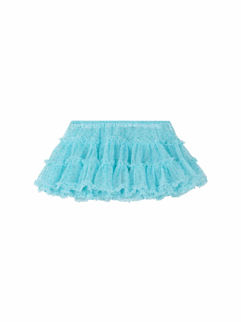 SWEETIE FRILLY TULLE SKIRT (MINT)