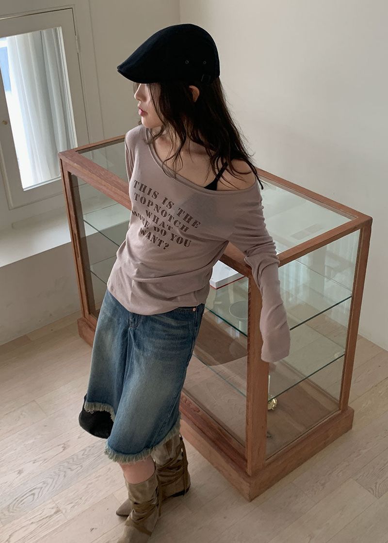 WANT LONG SLEEVE TEE
