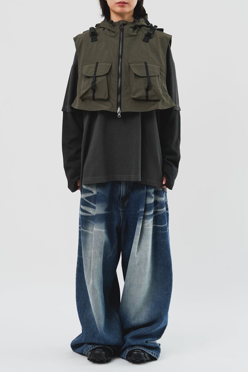 Pack Hodded Vest (2color)