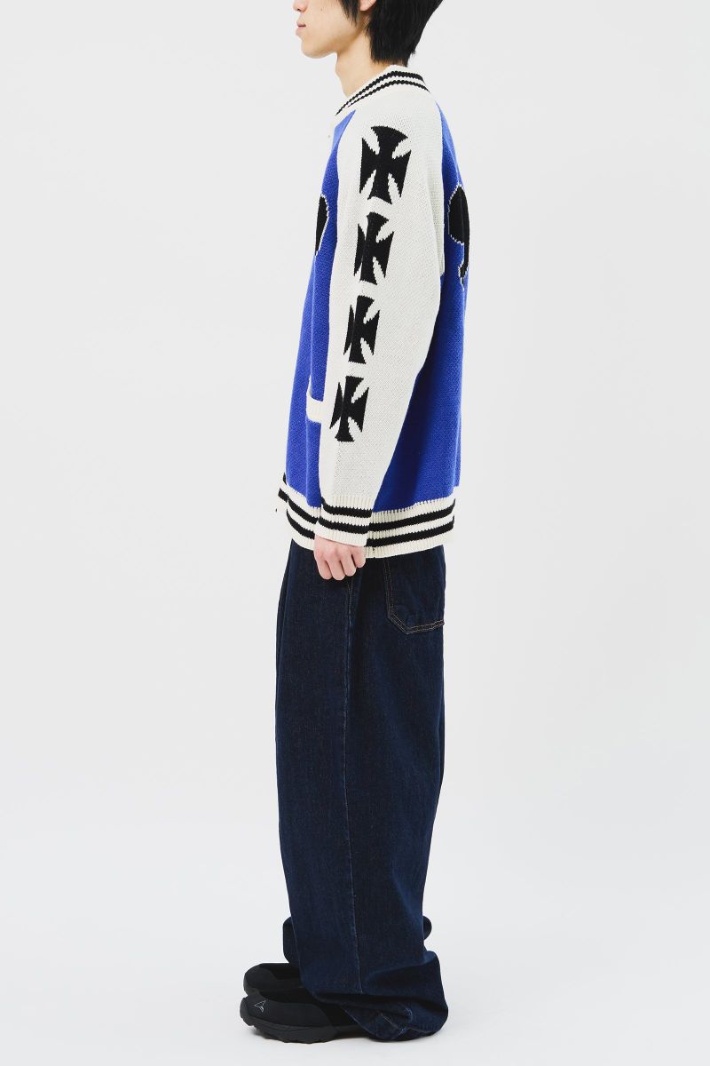 Neo Knitted Zip Jacket (2color)