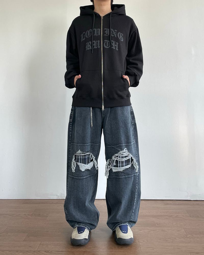 フリンナッピングフードジップアップ