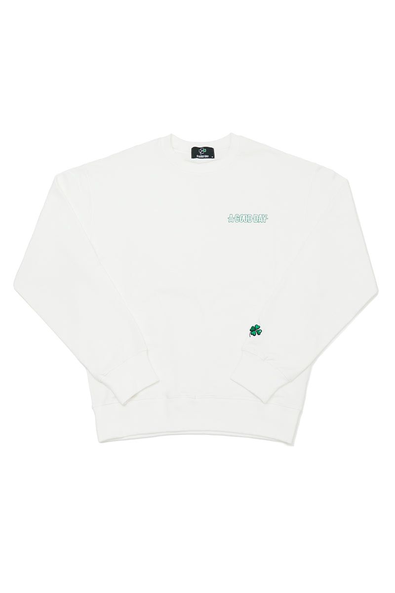 A GOOD DAY（ア グッドデイ）の「FLOVER MTM SWEAT SHIRTS (IVORY)（Tops）」
