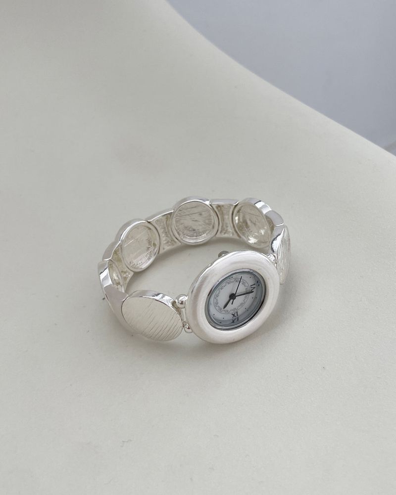 Brushed Circle Texture Watch