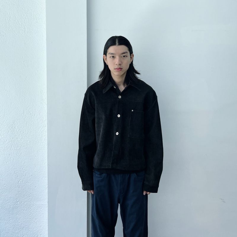 FADE MEET（フェードミート）の「ブラック フェード デニム ジャケット（ジャケット/アウター）」