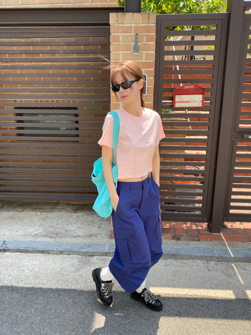another language(アナザーランゲージ)の「candy cotton crop T(Tops)」