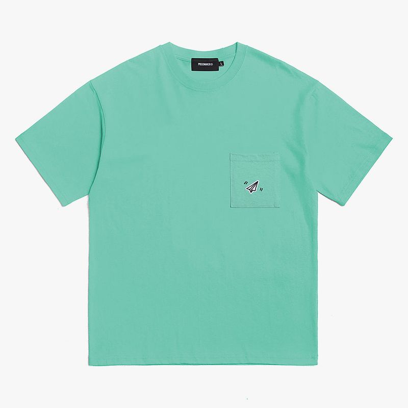 PAPER ICON POCKET TSHIRTS (4COLORS)